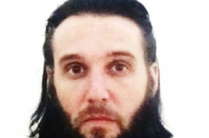 photographie du jihadiste Français Adrien Guihal fournie par les Forces démocratiques syriennes le 24 mai 2018 après l'annonce de sa capture à Raqa en Syrie