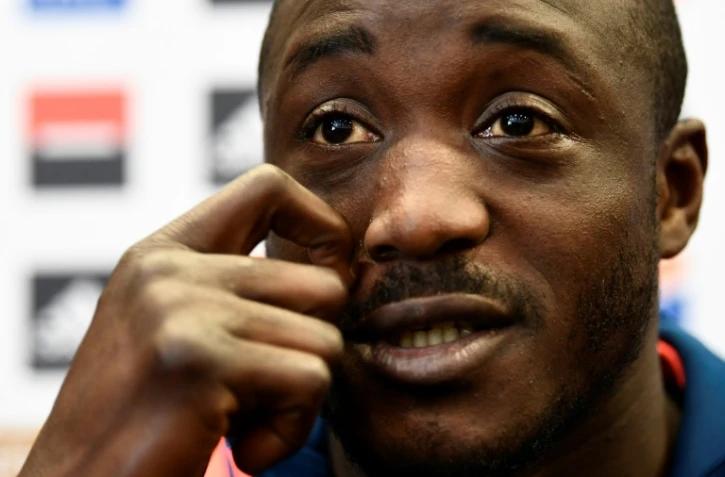 L'arrière international du Stade Français Djibril Camara, le 14 mars 2017 à Marcoussis