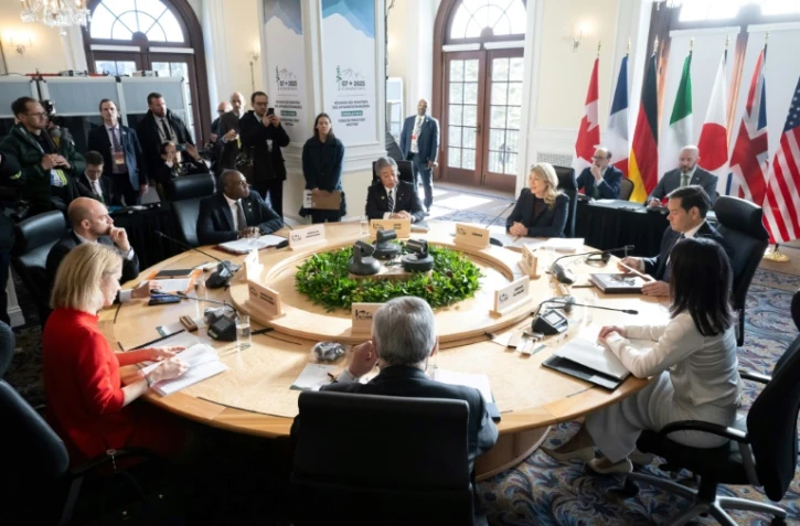 Réunion des ministres des Affaires étrangères du G7, le 13 mars 2025 à La Malbaie, au Québec