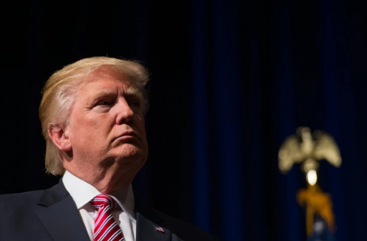 Le candidat républicain à la Maison Blanche Donald Trump, le 2 août 2016 à Ashburn aux Etats-Unis