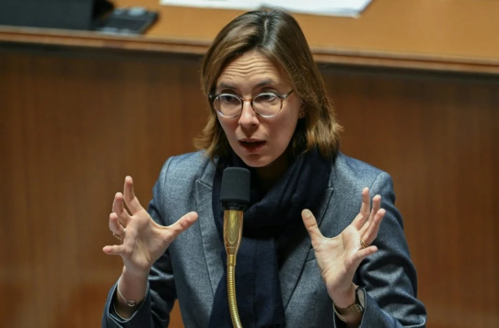 La ministre des Comptes publics Amélie de Montchalin s'exprime à l'Assemblée nationale le 3 novembre 2025 à Paris