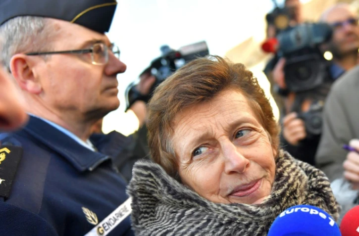 La préfète de la région Pays de la Loire, Nicole Klein sur la route dégagée à Notre-Dame-des-Landes, le 26 janvier 2018