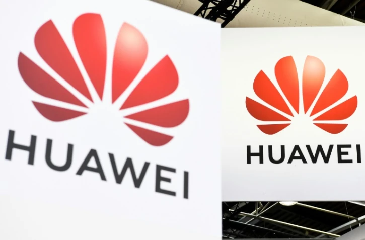 Logos du groupe de télécommunications chinois Huawei