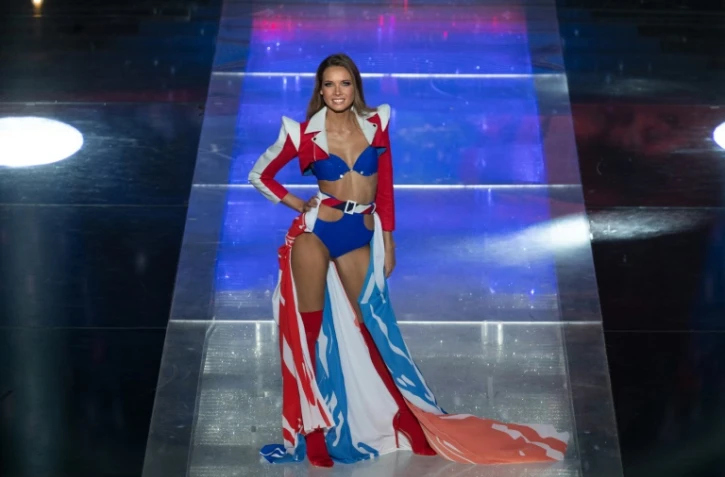 Miss Normandie Amandine Petit, élue Miss France 2021 à Les Epesses (France) le 20 décembre 2020