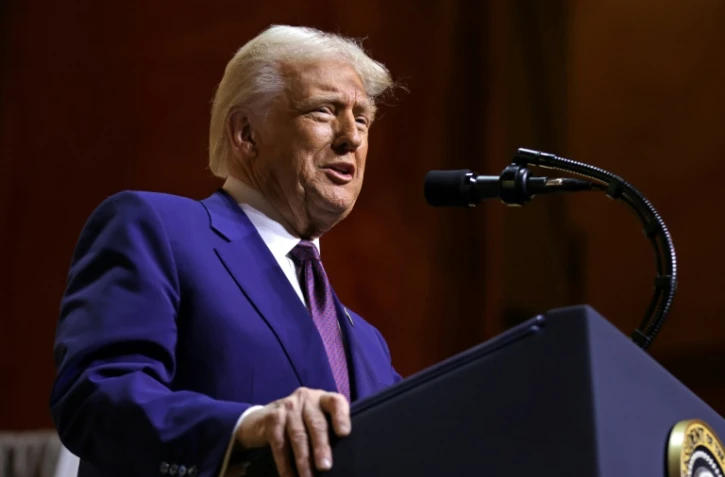 Le président américain Donald Trump, le 20 février 2025 à Washington