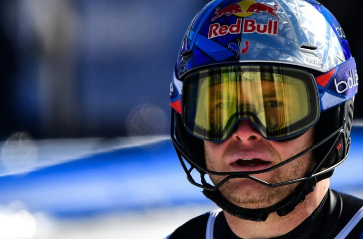 Le skieur français Alexis Pinturault, après le slalom de Cortina d'Ampezzo, le 21 février 2021 