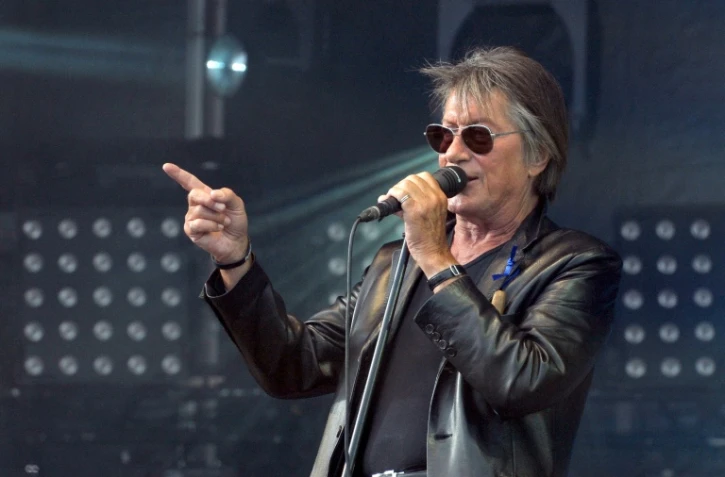 Jacques Dutronc le 12 septembre 2010 à la fête de l'Humanité, à la Courneuve, près de Paris