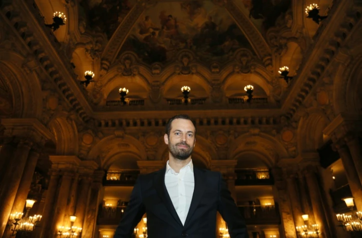 Le danseur et chorégraphe français Benjamin Millepied, le 24 janvier 2013, à l'opéra Garnier à Paris