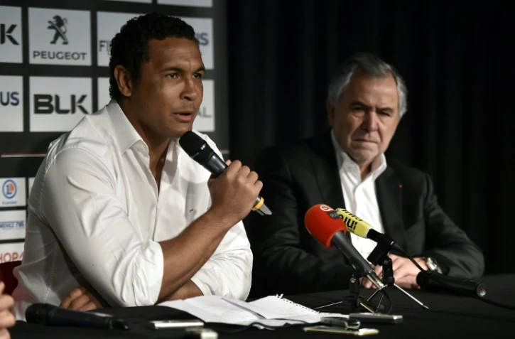 Le capitaine Thierry Dusautoir tire sa révérence, le 19 avril 2017 devant la presse à Toulouse