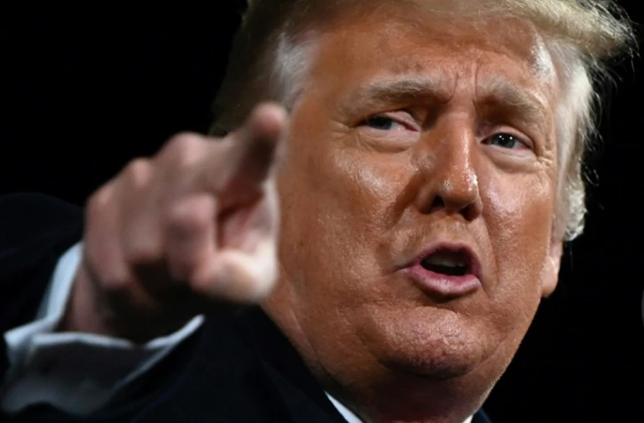 Le président américain Donald Trump le 5 décembre 2020 à Valdosta, en Géorgie