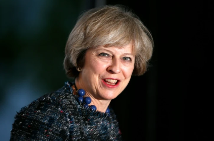 La Première ministre britannique, Theresa May, le 1er octobre 2016 à Birmingham
