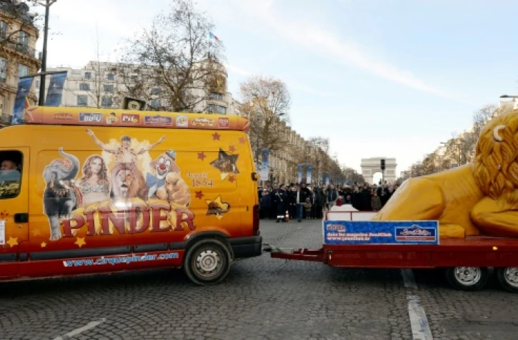Le cirque Pinder a été placé en liquidation judiciaire. Le 1er janvier 2015, il avait participé à une parade sur les Champs-Elysées