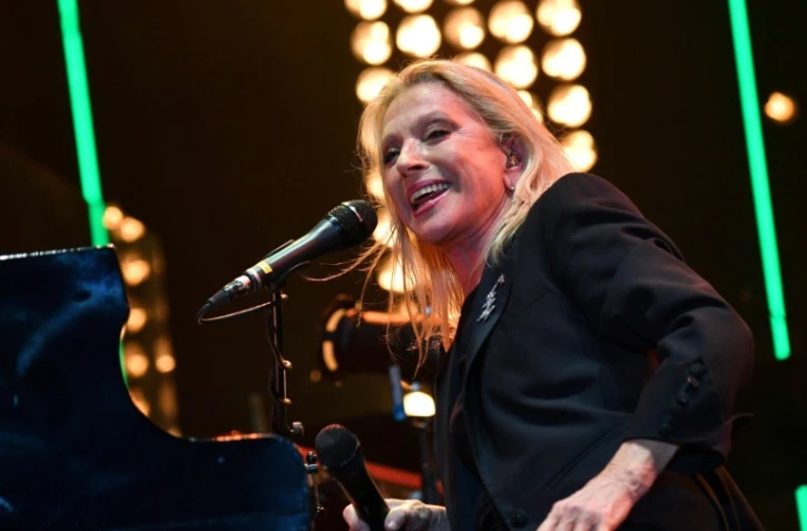 Véronique Sanson en ouverture des Francofolies de La Rochelle, le 11 juillet 2018