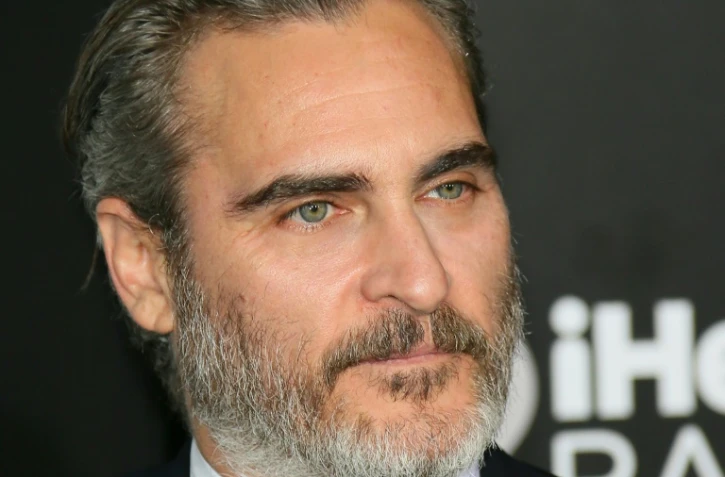 L'acteur américain Joaquin Phoenix à la première du film "Joker" dans lequel il interprète le rôle-titre le 28 septembre 2019 à Hollywood