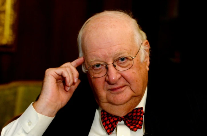 Angus Deaton, prix Nobel d'économie et professeur à l'université américaine de Princeton,lors d'une interview le 8 septembre 2016 à Paris