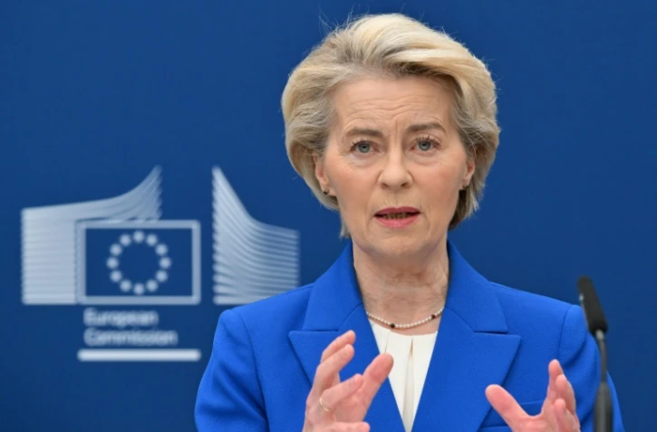 La présidente de la Commission européenne Ursula von der Leyen, à Bruxelles, le 4 mars 2025