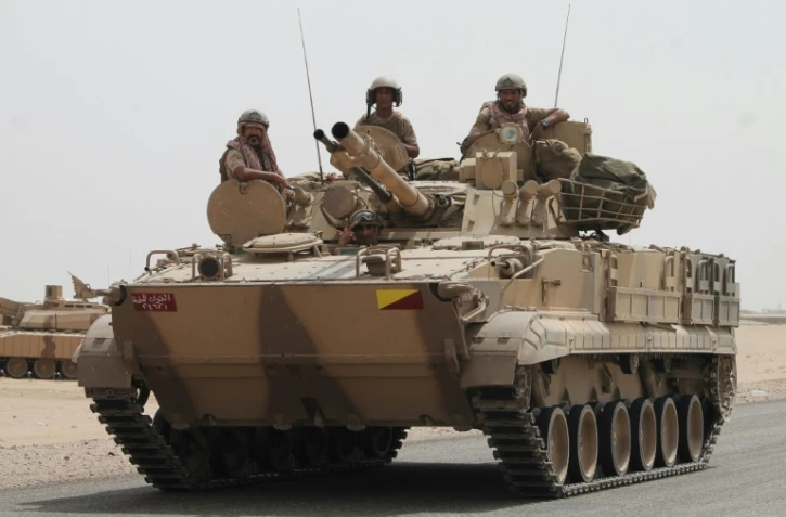 Des soldats yéménites, le 3 août 2015 près d'Aden