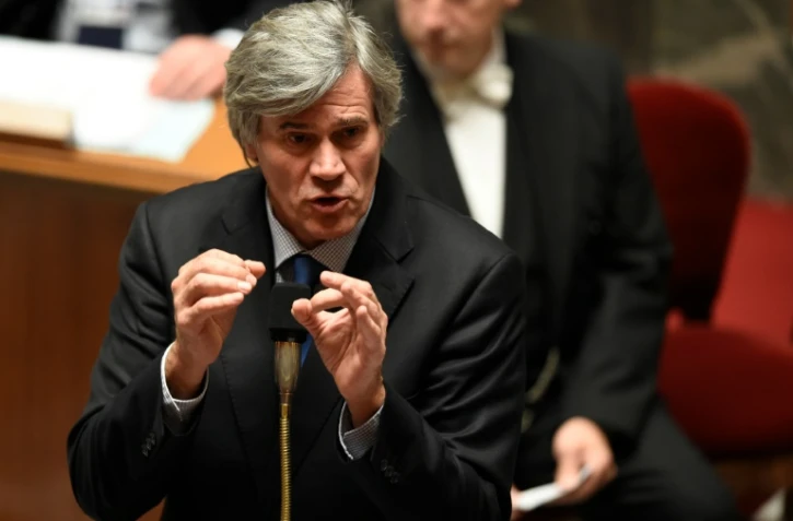 Stéphane Le Foll, porte-parole du gouvernement et ministre de l'Agriculture, le 15 décembre 2015 devant l'Assemblée nationale