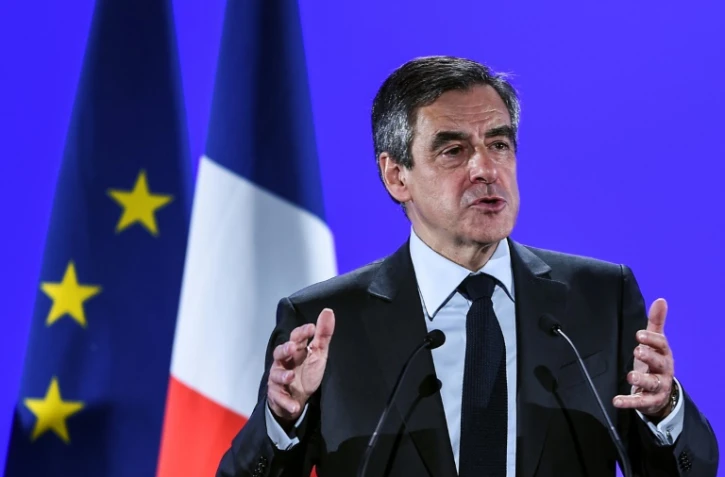 François Fillon le 9 mars 2017 à Besançon