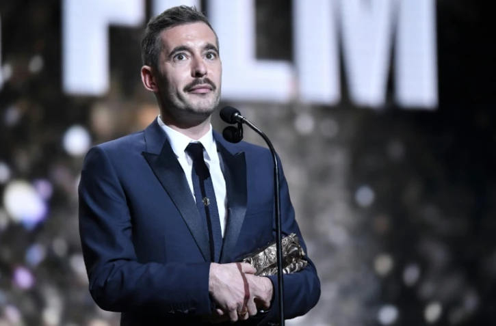 Xavier Legrand dont le film "Jusqu'à la garde" sort grand vainqueur des César 2019 avec quatre prix, dont le meilleur film et la meilleure actrice pour Léa Drucker, le 22 février 2019, à Paris