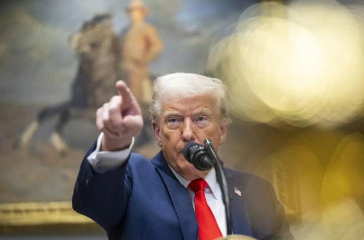 Le président américain Donald Trump, le 3 mars 2025 à la Maison Blanche