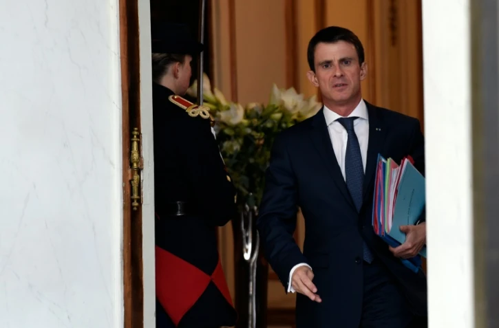 Le Premier ministre Manuel Valls, le 25 novembre 2015 à Paris