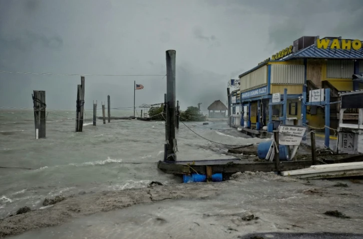 L'ouragan arrive à Islamorada en Floride le 9 septembre 2017
