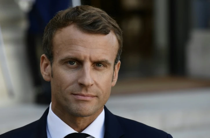 Emmanuel Macron à l'Elysée, le 16 octobre 2018