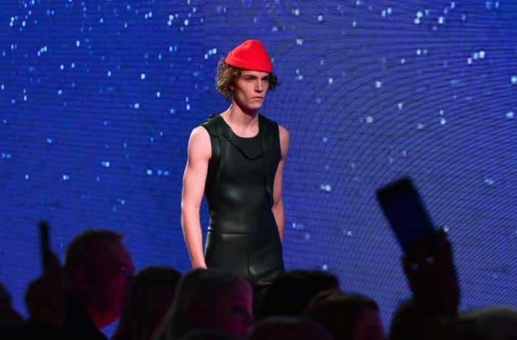 Défilé Calvin klein 205W39NYC, collection printemps 2019, lors de la fashion week de New York le 11 septembre 2018