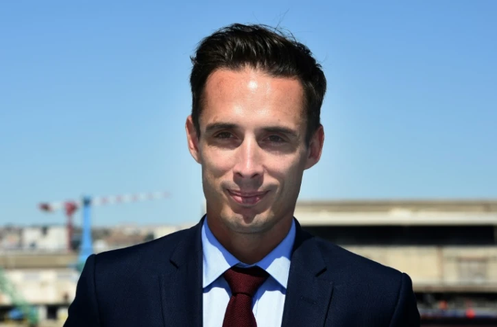 Le secrétaire d'Etat aux Transports Jean-Baptiste Djebbari, à Marseille, le 5 septembre 2019