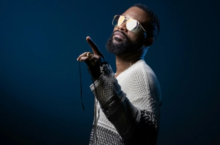 Le musicien et chanteur congolais Fally Ipupa, le 10 décembre 2020 à Paris
