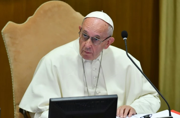 Le pape François le 3 octobre 2018 au Vatican 