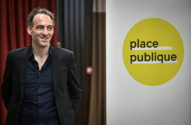 L'essayiste Raphaël Glucksmann, fondateur dcu parti Place Publique, annonce sa candidature aux Européennes, le 15 mars 2019 à Paris