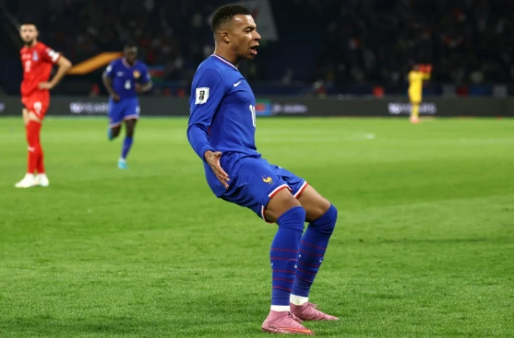Kylian Mbappé a lancé les Bleus vers un succès logique contre l'Azerbaïdjan en qualification du Mondial, le 10 octobre 2025 au Parc des Princes 