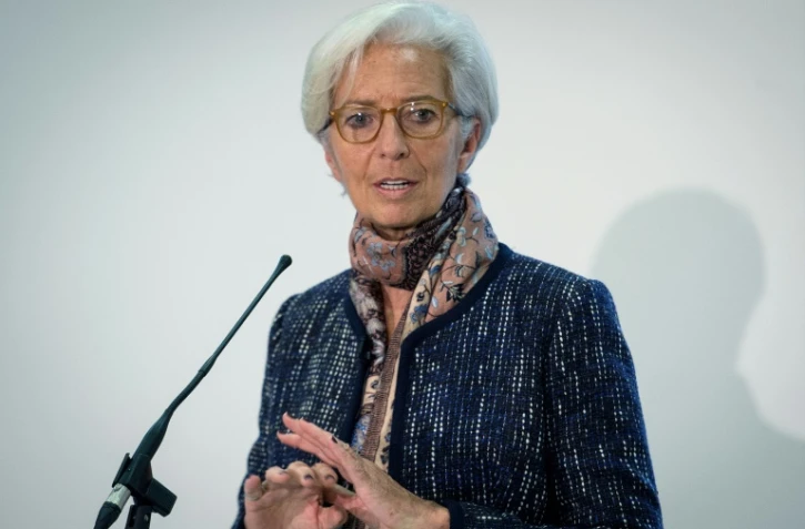 La directrice du FMI Christine Lagarde à Londres, le 11 décembre 2015
