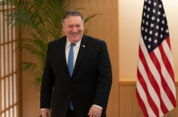 Le secrétaire d'Etat américain Mike Pompeo, à Tokyo le 6 octobre 2018