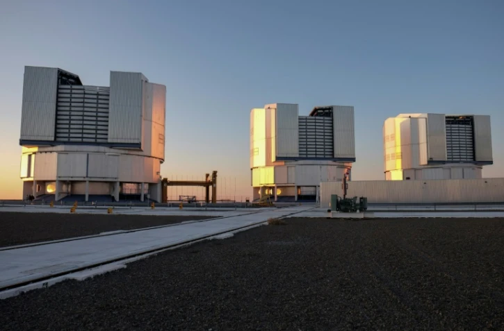 Une vue générale de l'observatoire de Paranal, au Chili, le 6 février 2018