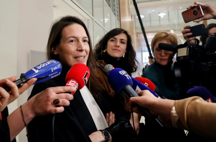 Noémie Saidi-Cottier, avocate d'Alexandra de Taddeo, à Paris le 18 février 2019