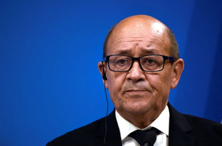 Le ministre de la Défense Jean-Yves Le Drian le 25 octobre 2016 à Paris
