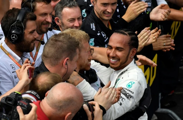 Le Britannique Lewis Hamilton vainqueur du GP de France le 23 juin 2019