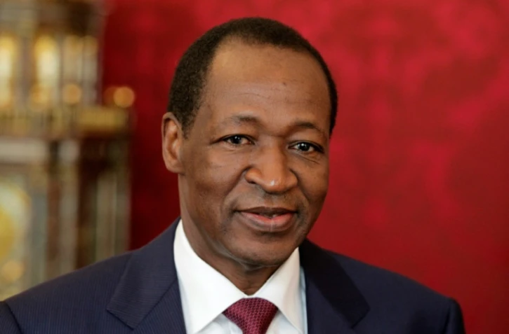 Blaise Compaoré à Vienne, le 14 juin 2013