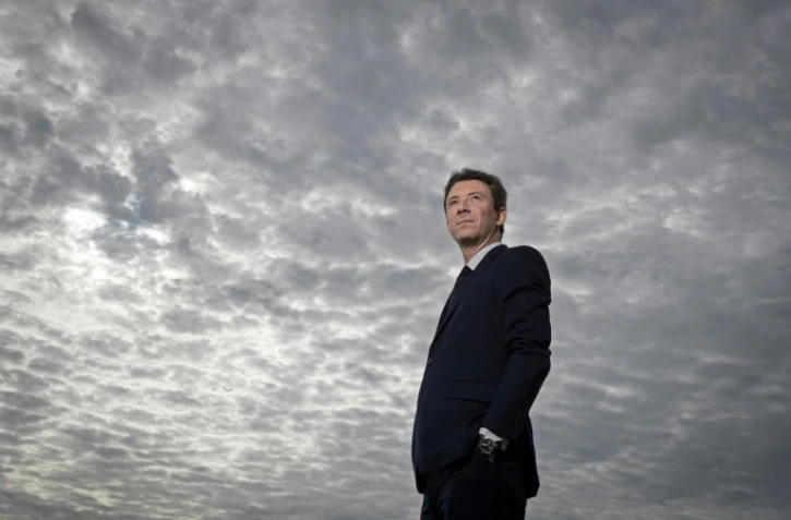 Benjamin Griveaux, le 28 juillet 2018 à l'héliport du ministère de l'économie à Paris