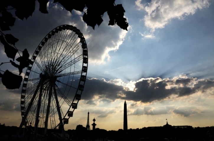 La "Grande Roue" de la place de la Concorde, à Paris, le 30 août 2016