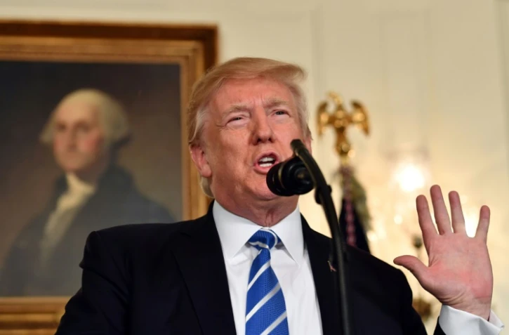 Donald Trump lors d'une allocution à la Maison Blanche le 15 novembre