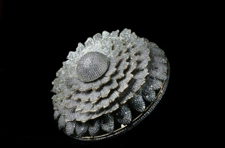 Marigold, une bague sertie de 12.638 diamants, sur une photo fournie par Renani Jewels le 4 décembre 2020