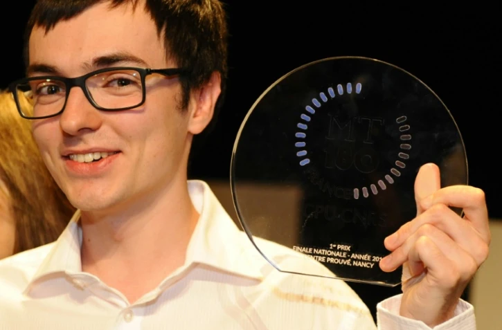 Alexandre Artaud remporte le 1er prix du concours "Ma thèse en 180 secondes" le 3 juin 2015 à Nancy