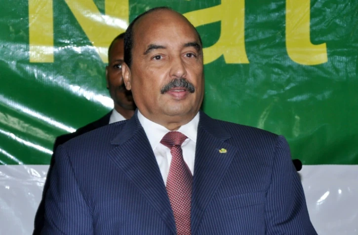 Le président mauritanien Mohamed Ould Abdelaziz, le 20 octobre 2016 à Nouakchott 