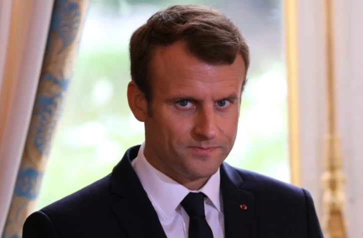 Emmanuel Macron le 5 octobre 2017 à l'ELysée
