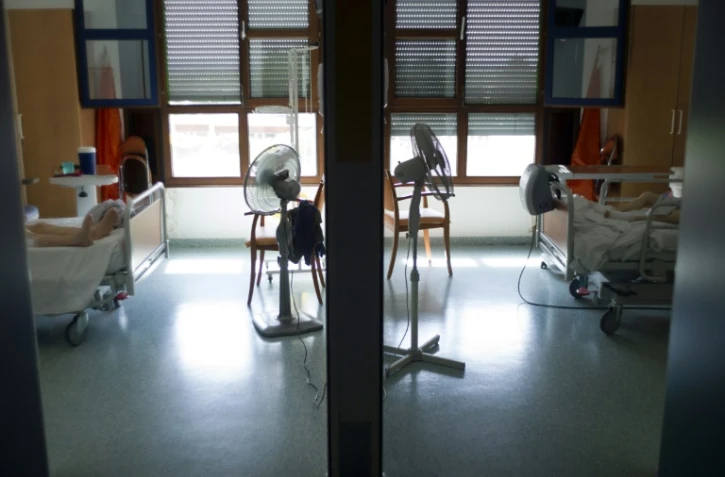 Dans un hôpital gériatrique à Argenteuil, le 22 juillet 2013