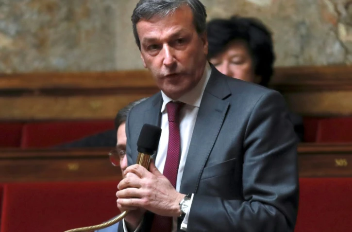 Le député UDI Philippe Vigier, le 29 novembre 2016 à l'Assemblée nationale